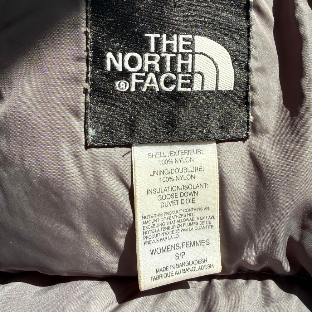 The North Face Light Blue Puffer Jacket Size S - Picture 4 of 4